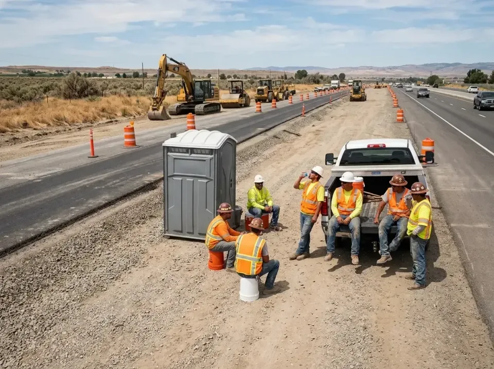 highway-road-construction-crew-007 — frequently asked questions, Porta Potty and Restroom Rentals in Trion, GA